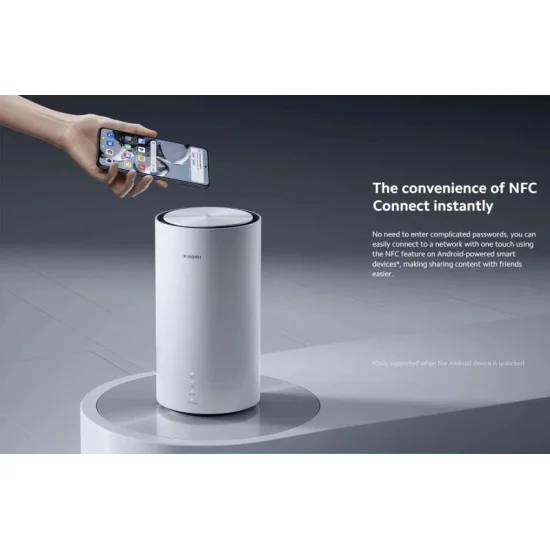Xiaomi 5G Cpe Pro Router, Wireless Ax, Dual-Band - White